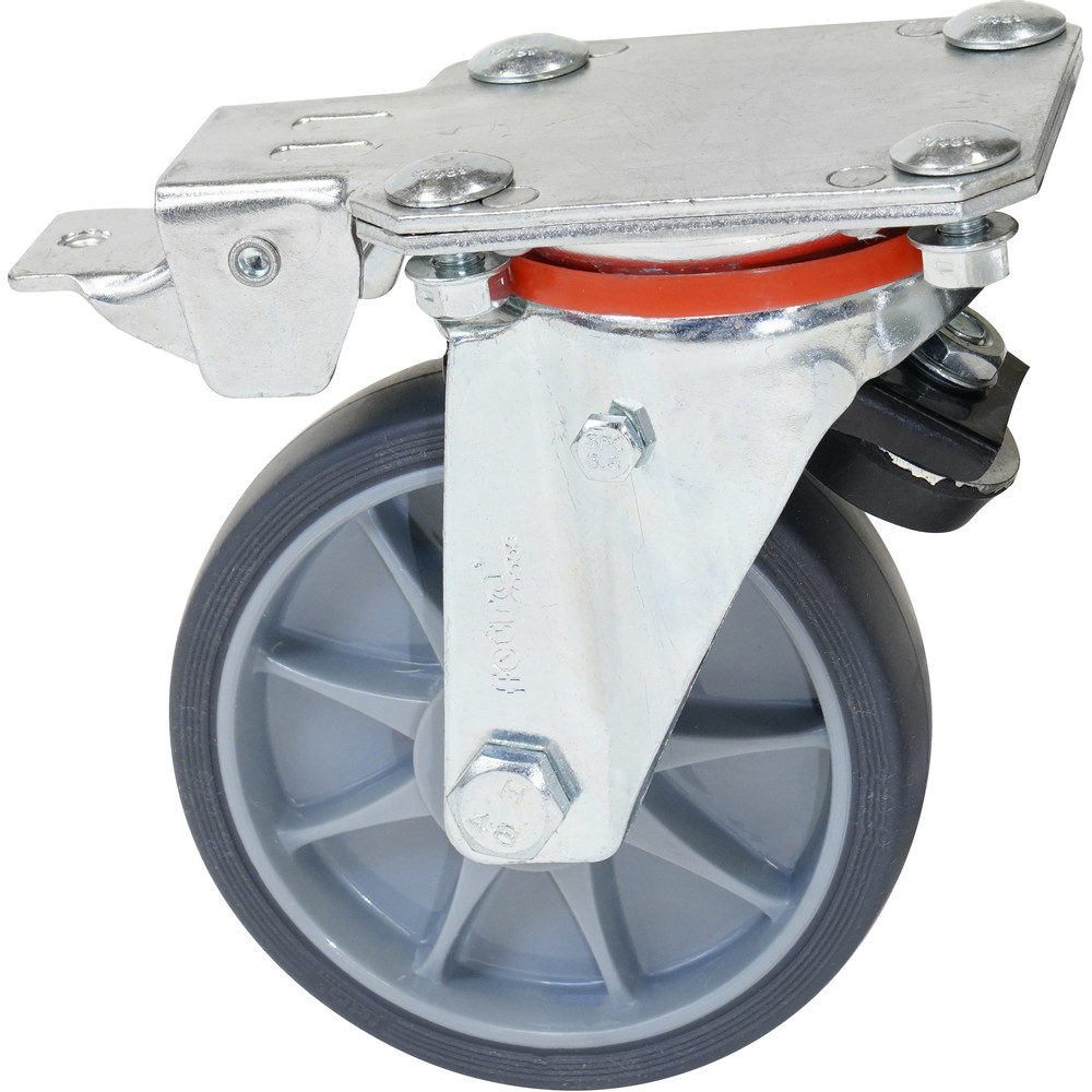 fetra® Lenkrolle TPE für TOTALSTOP 125 x 32 mm
