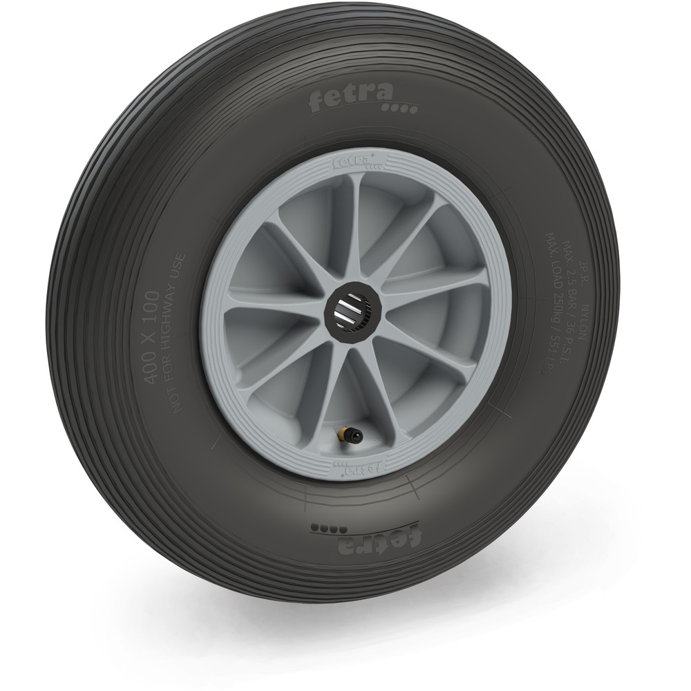 fetra® Luftrad 72120G - 400 x 100 mm