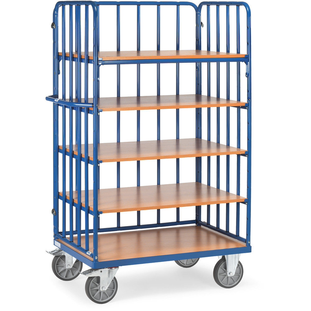 fetra® Etagenwagen mit Rückwand 8351-1