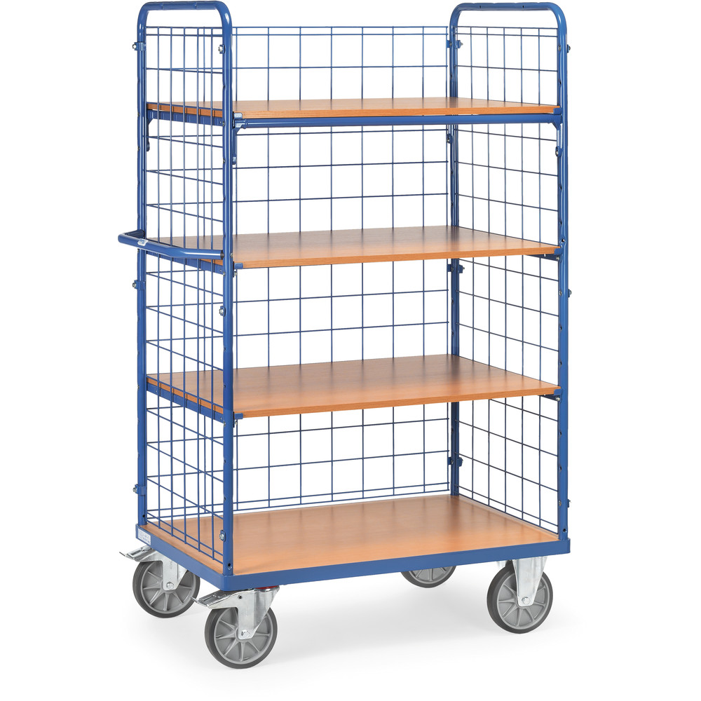 fetra® Etagenwagen Rückwand und Gitterwänden 8412-1
