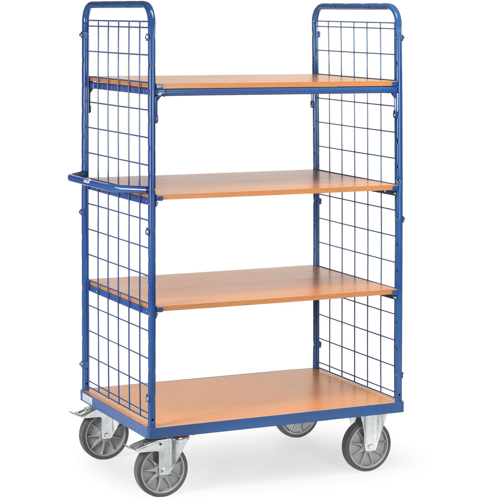 fetra® Etagenwagen mit Gitterwänden 8411