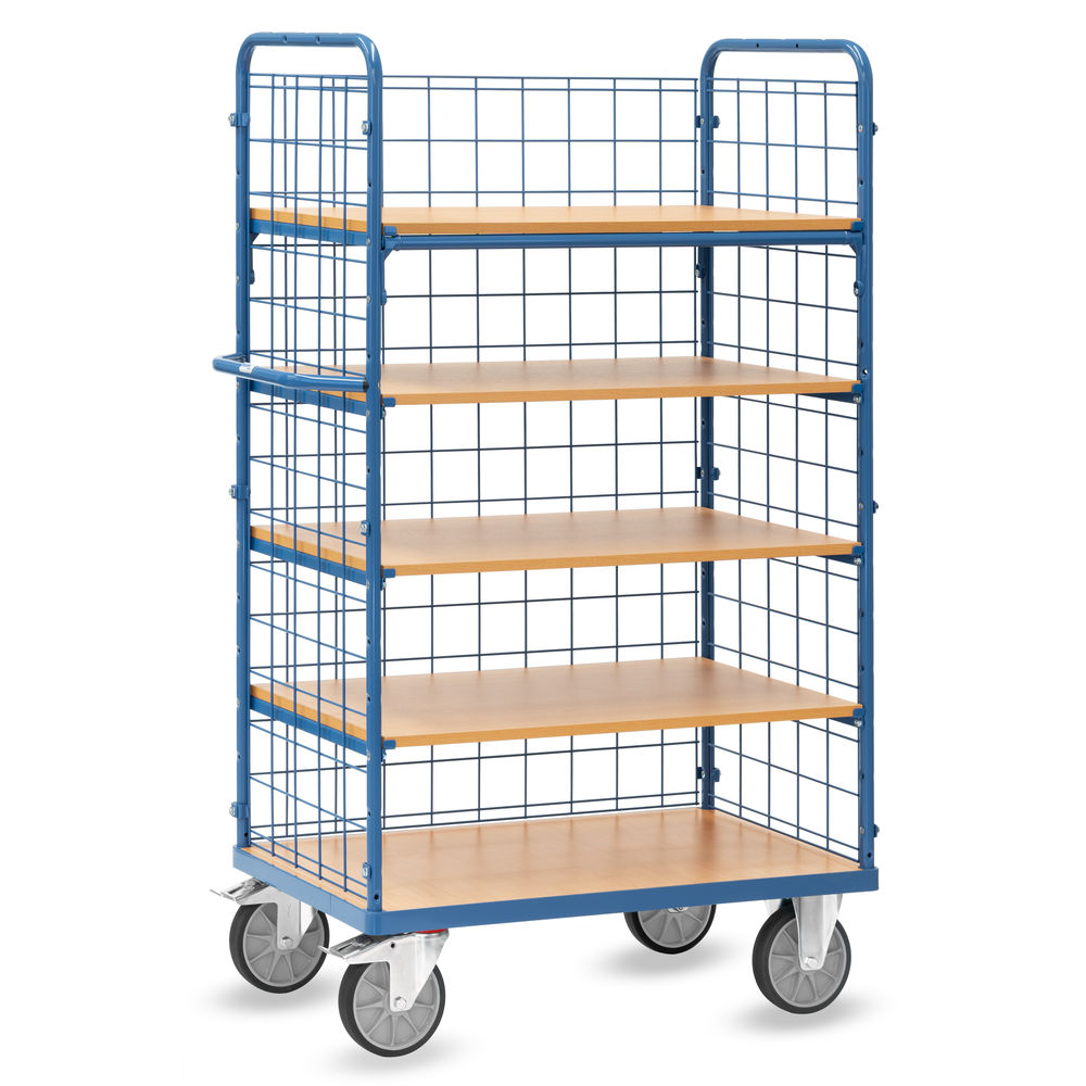 fetra® Etagenwagen mit Gitterwänden 8451-1