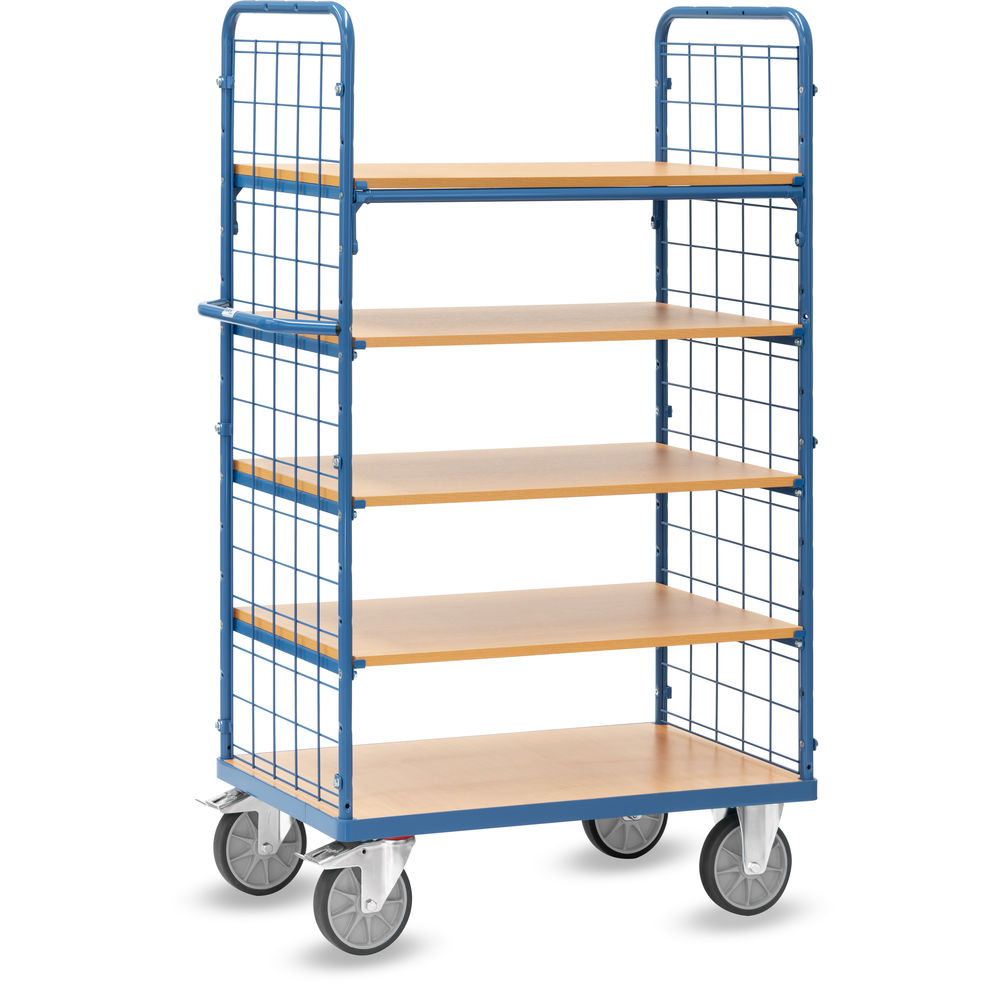 fetra® Etagenwagen mit Gitterwänden 8451