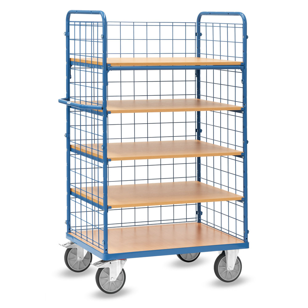 fetra® Etagenwagen mit Gitterwänden 8452-1