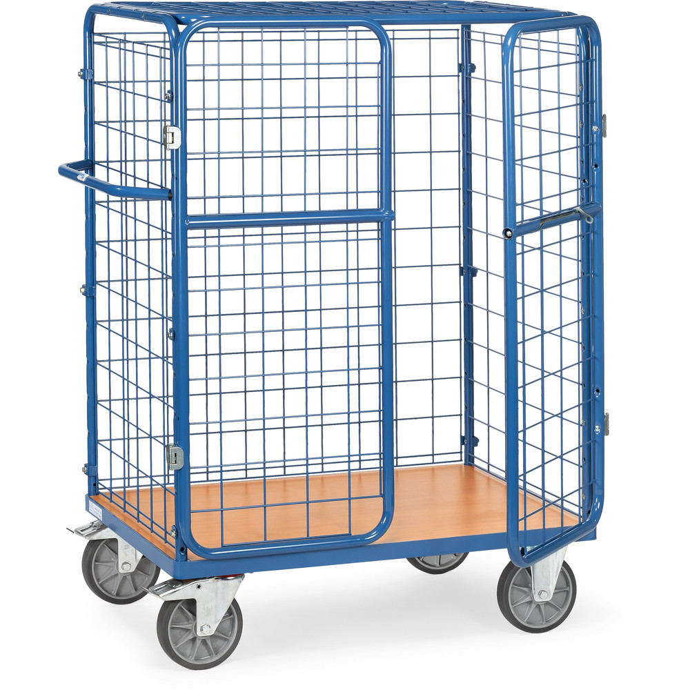 fetra® Paketwagen mit Türen und Dach 8483-3D
