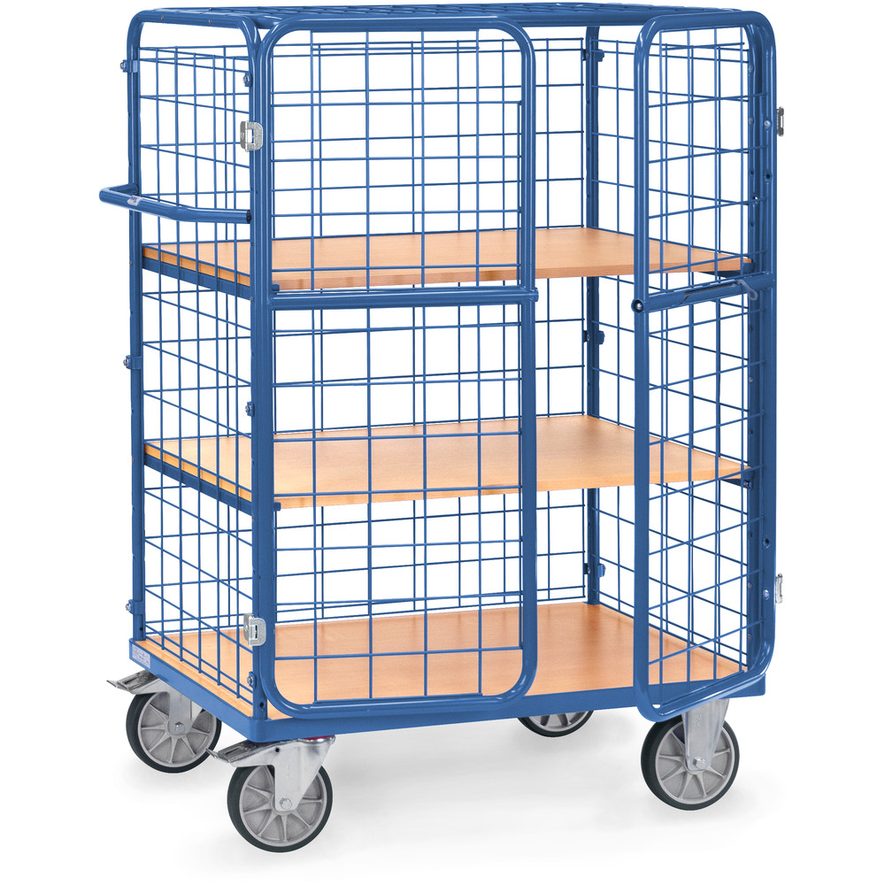 fetra® Etagenwagen mit Türen 8483-3DE