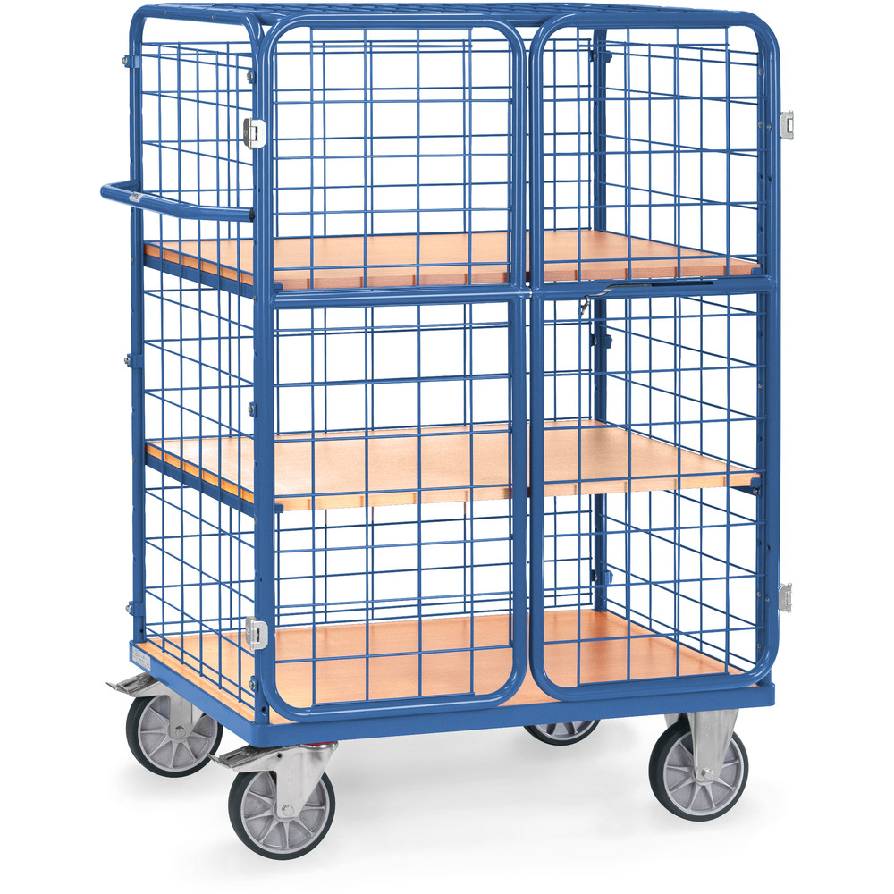 fetra® Etagenwagen mit Türen 8483-3DE
