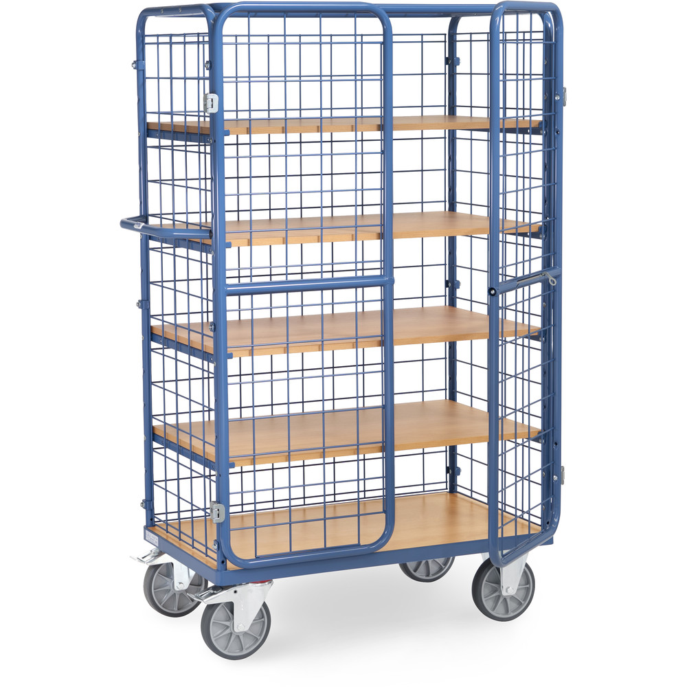 fetra® Etagenwagen mit Türen 8581-3DE
