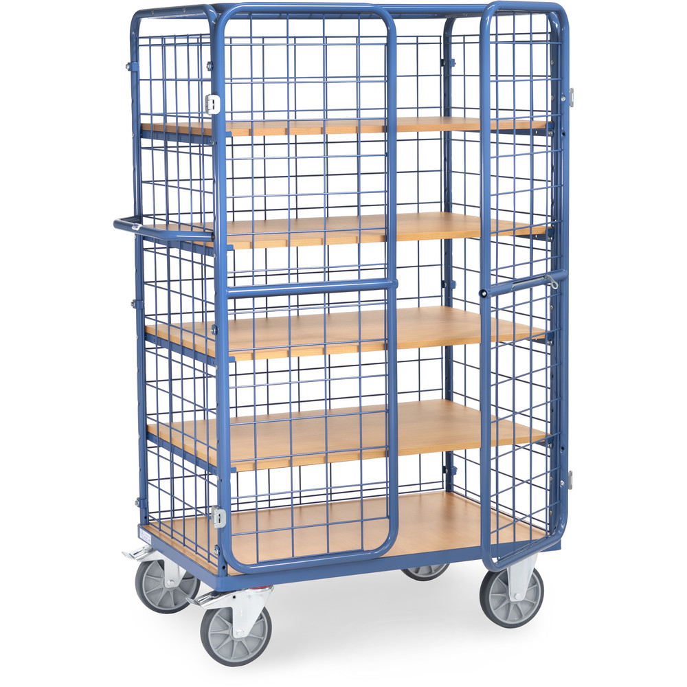 fetra® Etagenwagen mit Türen 8582-3DE