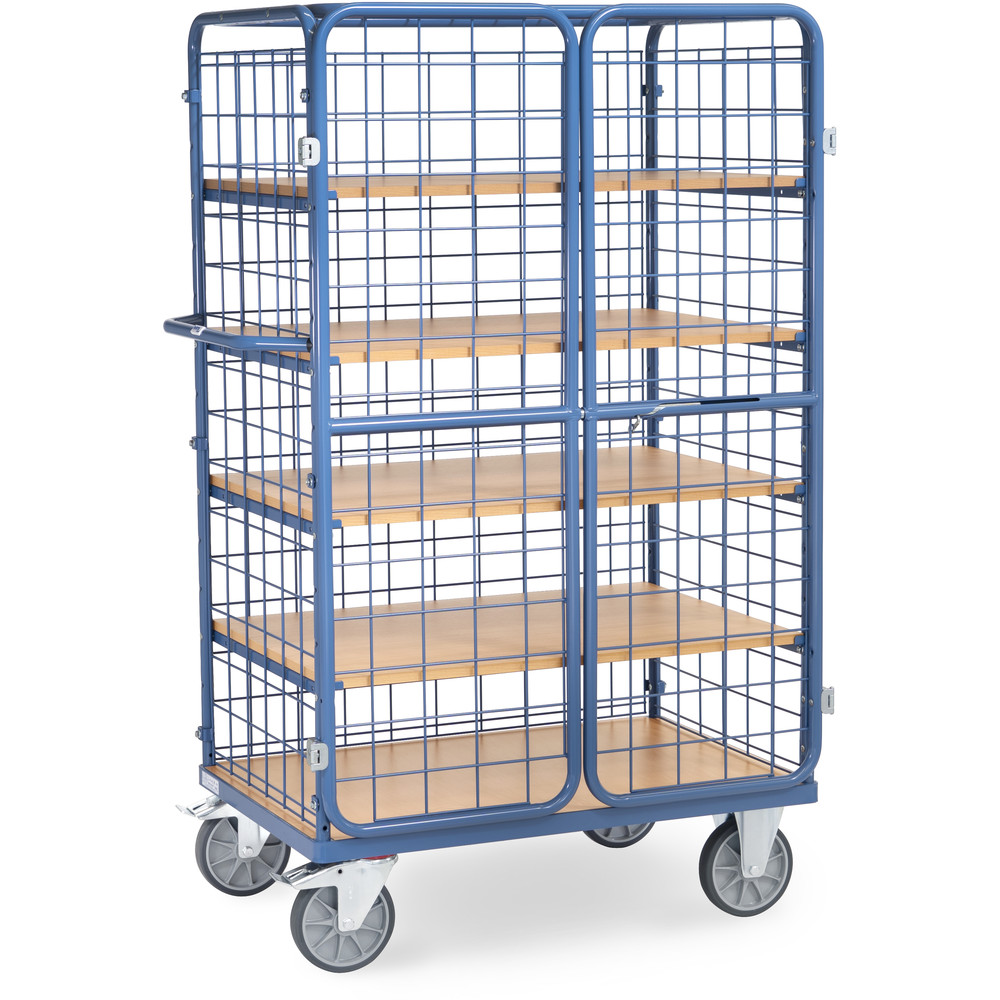 fetra® Etagenwagen mit Türen 8582-3DE