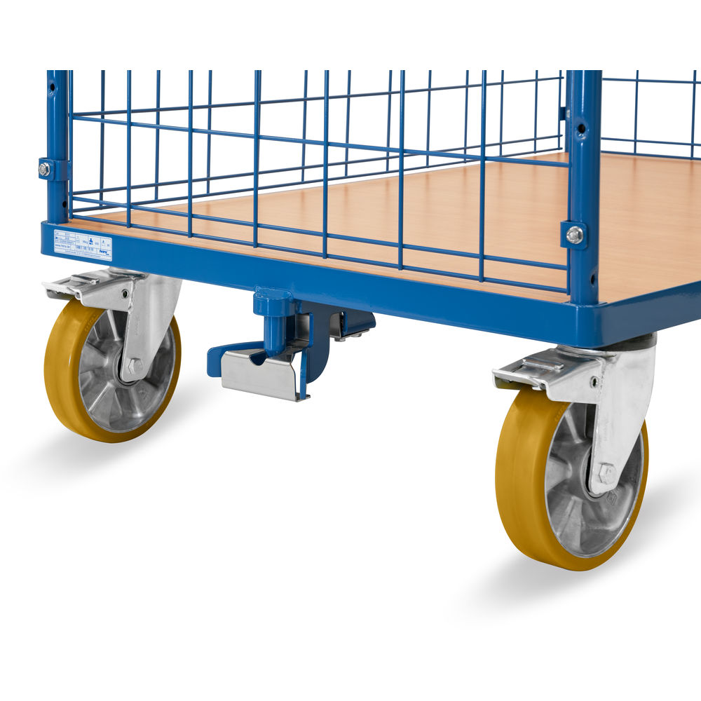 fetra® Etagenwagen mit Gitterwänden 8413-RZ