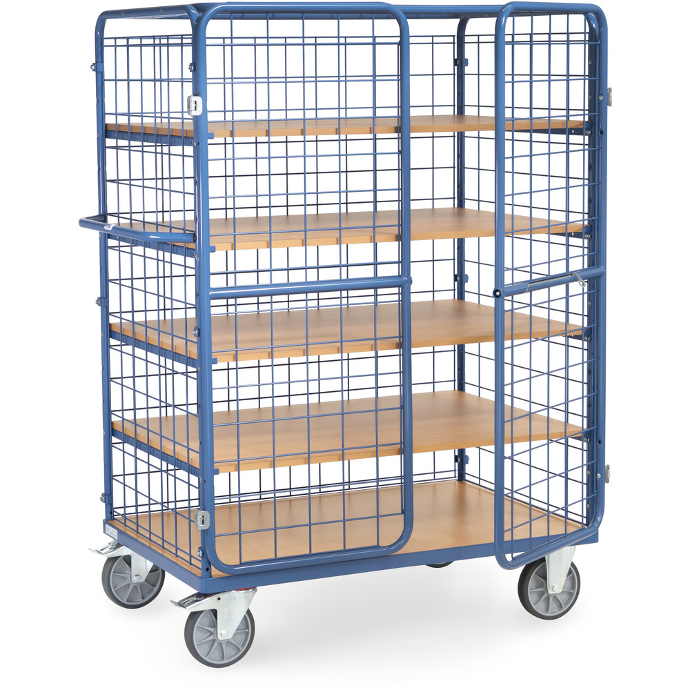 fetra® Etagenwagen mit Türen 8583-3DE