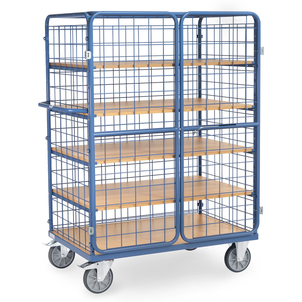 fetra® Etagenwagen mit Türen 8583-3DE