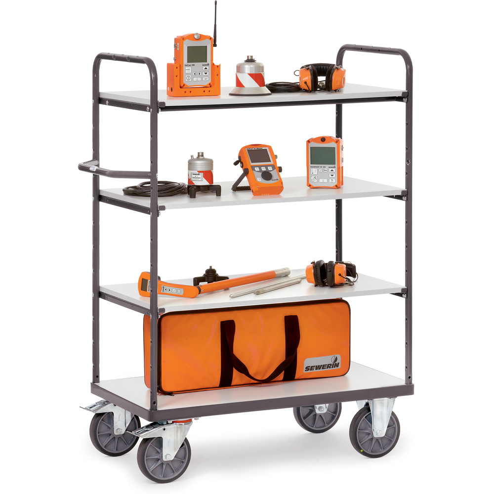 fetra® ESD-Etagenwagen 9200 - elektrisch leitfähig