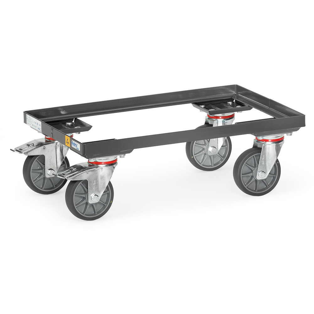 fetra® ESD-Eurokastenroller 93580 - elektrisch leitfähig
