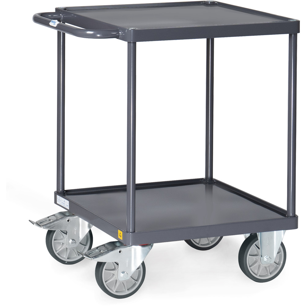 fetra® ESD-Tischwagen 9496W - elektrisch leitfähig