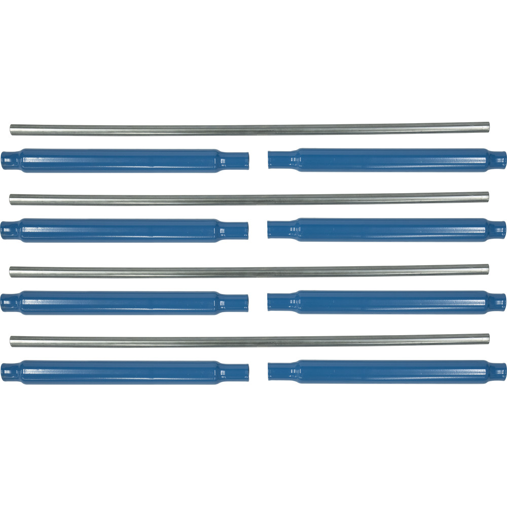 fetra® Stützrohre brillantblau E12422SR für Tischwagen 12422 - 12426