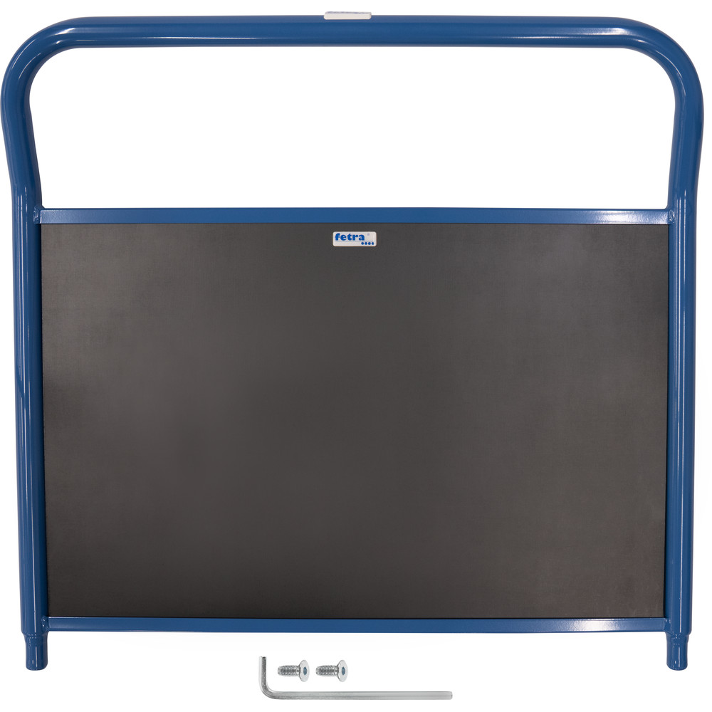 fetra® Stirnwand mit Holz E12512SW für Stirnwandwagen 12512 und 12522
