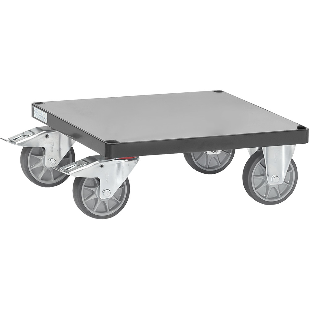 fetra® Fahrrahmen GREY-EDITION E2496FR-7016 für schwere Tischwagen