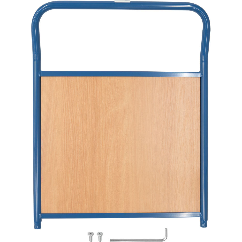 fetra® Stirnwand mit Holz E2510SW für Stirnwandwagen