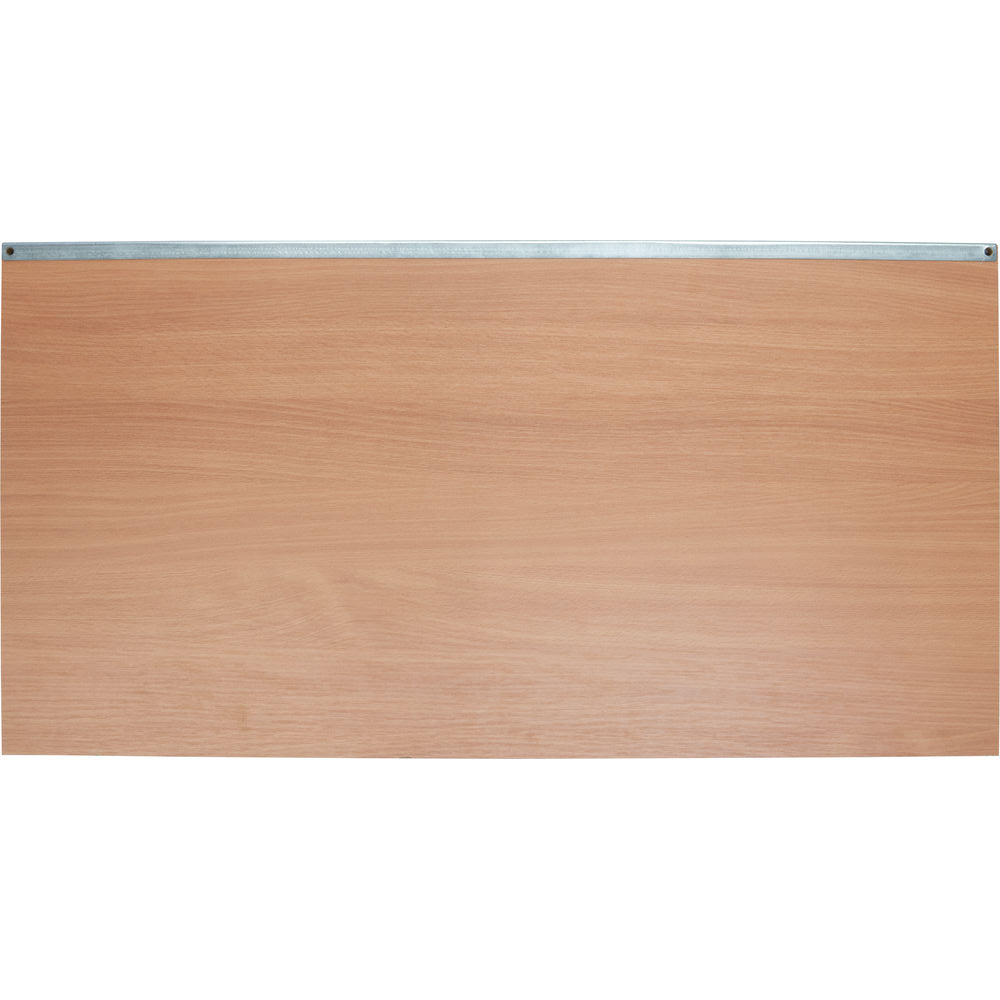 fetra® Längswand mit Holz E2531LW für Drei- und Vierwandwagen