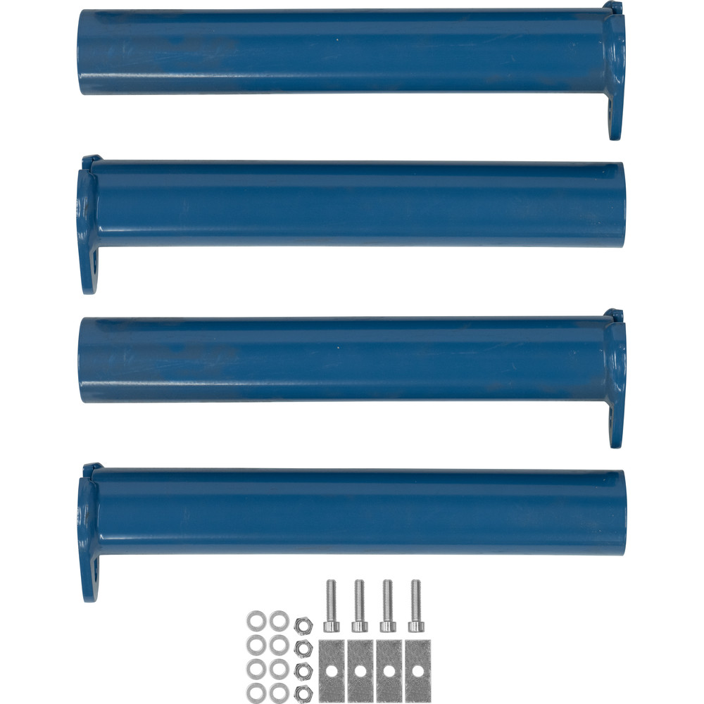 fetra® Stützrohrsatz brillantblau ESR370-SATZ für Aufsetzrahmen