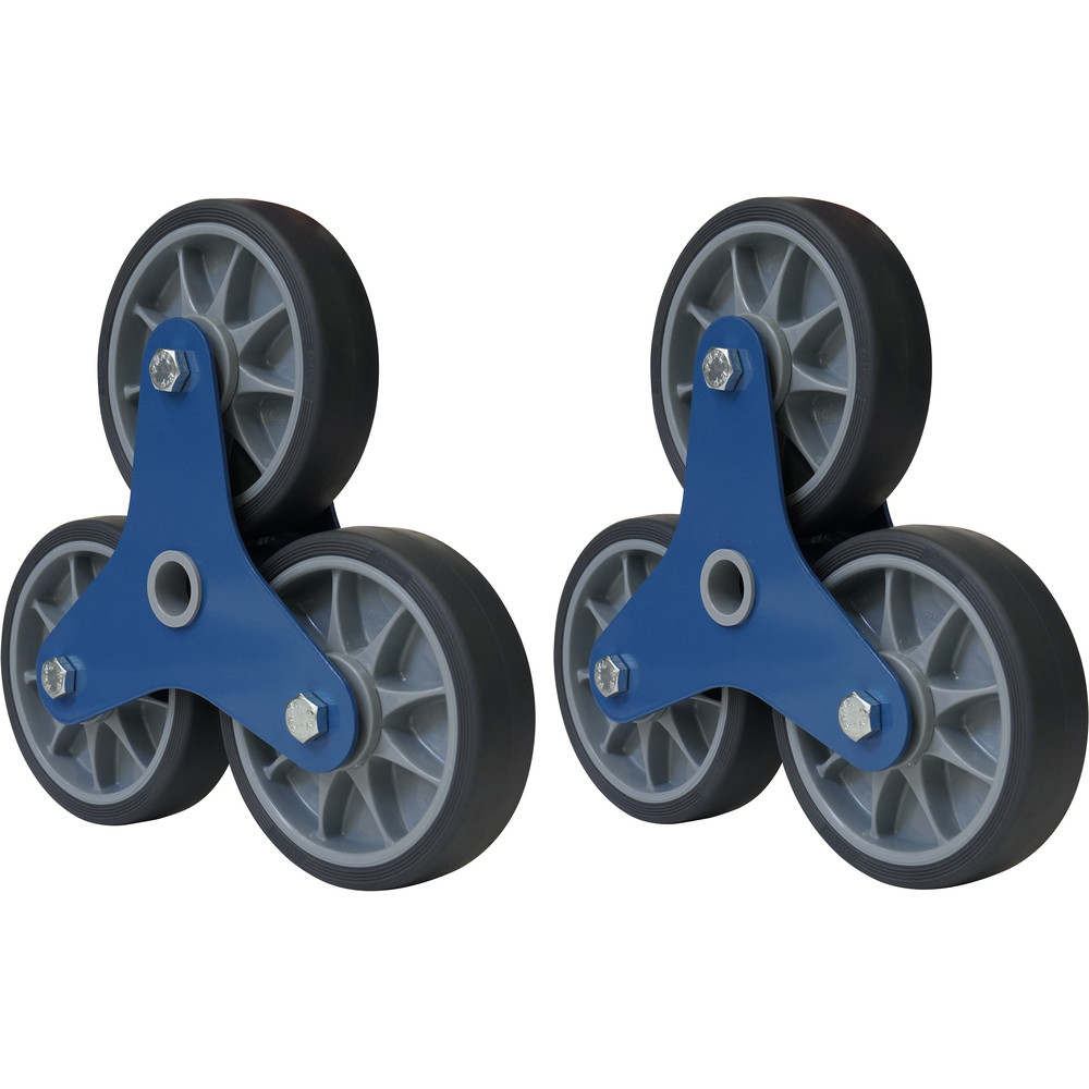 fetra® 3-Radstern für Stahlrohrkarren