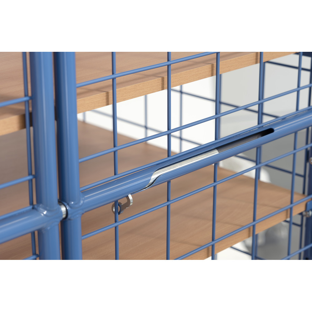 fetra® Etagenwagen mit Türen 8583-3DE